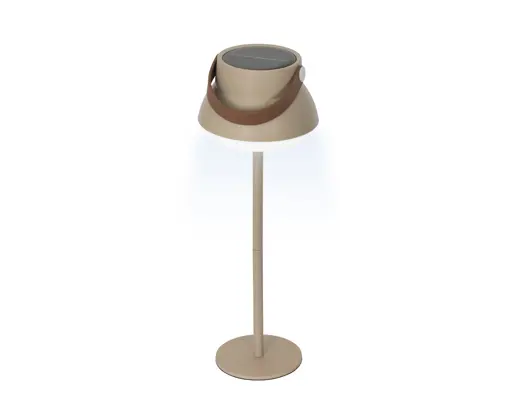 Solar Table Light Plastic Steady Light – Sand
