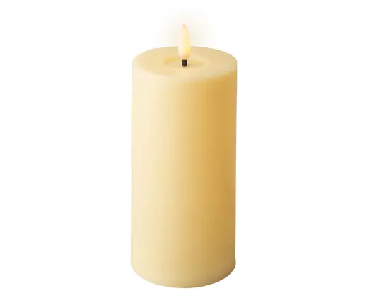Light Emitting Diode Wick Candle Plastic Flame Effect - Battery Operated