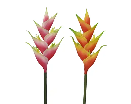 Artificial Heliconia Flower on Stem