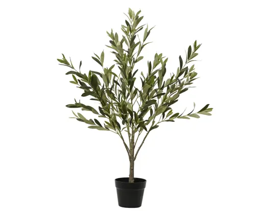 Artificial Olive Tree in Pot – Green