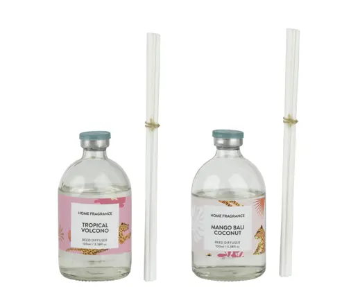 Glass Diffuser Round – Assorted Colours