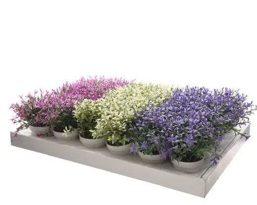 Artificial Aquatic Plant in Pot – Assorted Colours