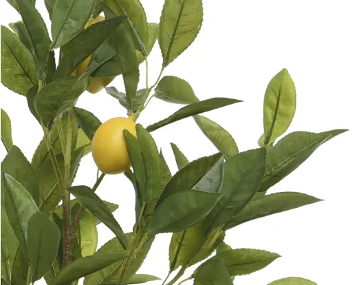 Artificial Lemon Tree in Pot