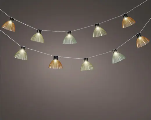 Solar String Lights Plastic