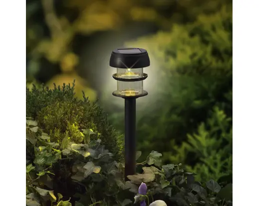 Solar Stake Light – Black