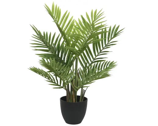 Artificial Palm Plant in Pot – Green