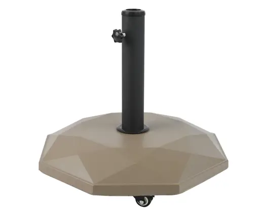 Parasol Base Concrete Outdoor – Taupe