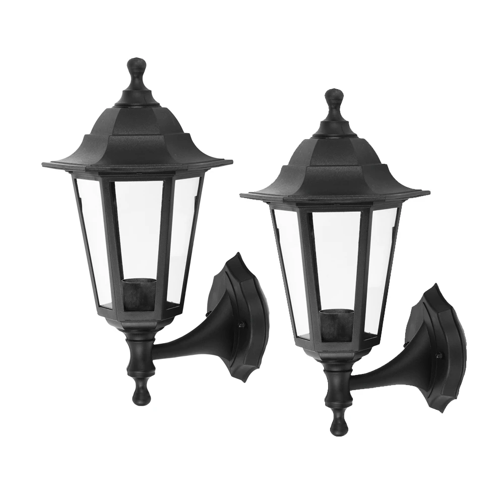 Outdoor Decorative Lamp Black Finish – 1 × E27 