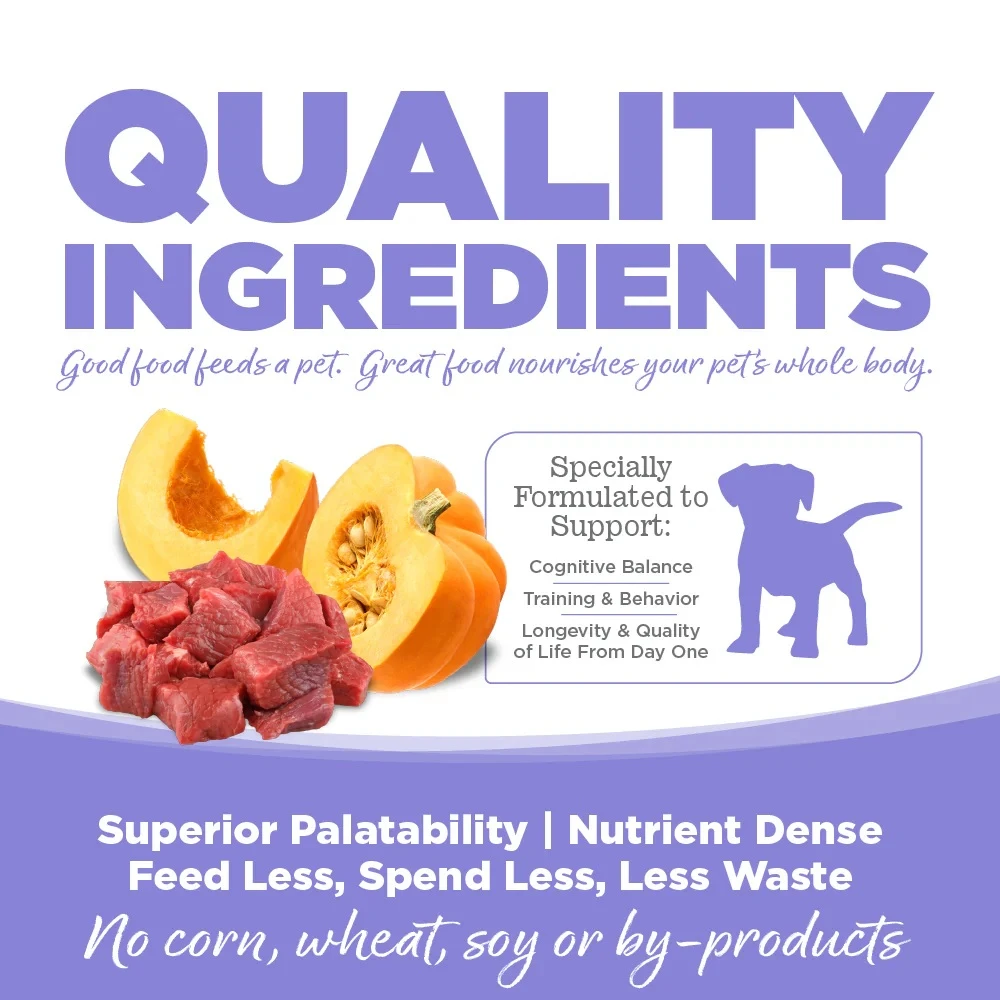 Limited Ingredient Puppy Lamb & Pumpkin Entrée Grain-Free Dry Dog Food 12 lb
