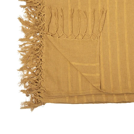 Bedspread Anjali Ochre - 230 × 250 Centimeter