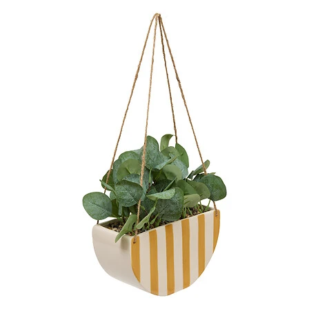 Chéri Hanging Plant - Height 27 Centimeter - Assorted Ceramic Pot
