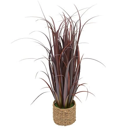 Zya Linen Bunch with Natural Fibres Pot - Height 122 Centimeter