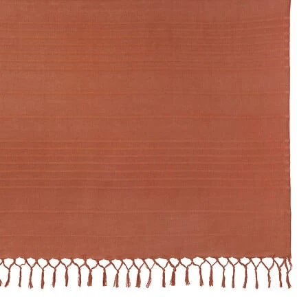 Bed Throw Anjali Terracotta - 230 × 250 Centimeter