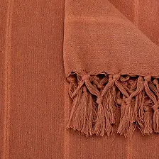 Bed Throw Anjali Terracotta - 230 × 250 Centimeter