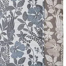 Curtain Samara Storm Blue -  140 × 260 Centimeter