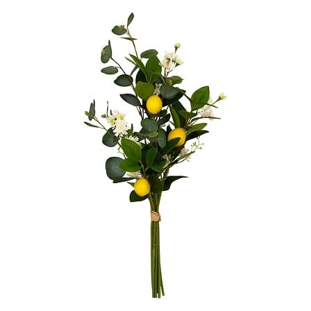 Gilda Lemon Bouquet Fruits and Flowers - Height 64 Centimeter