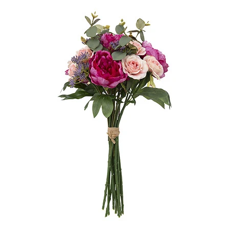 Round Mixed Bouquet - Height 35 Centimeter