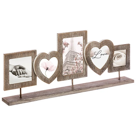 Charme Standing Photo Montage Frame 5 Photos