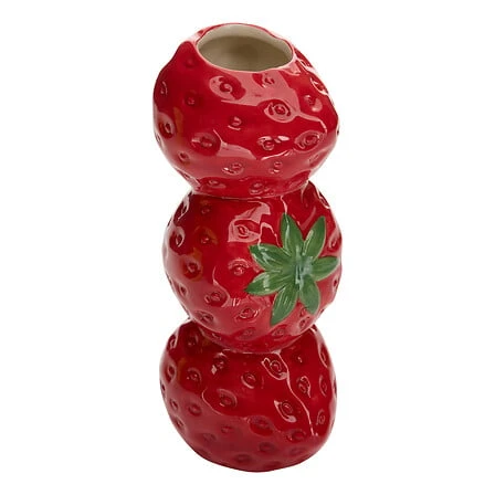 Vase Fruity - Height 22 Centimeter Assorted Ceramic