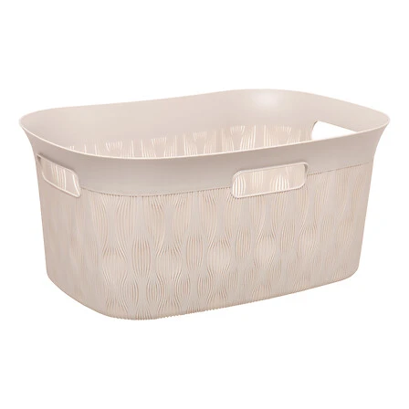 Leaf Basket - 38 Litres - White