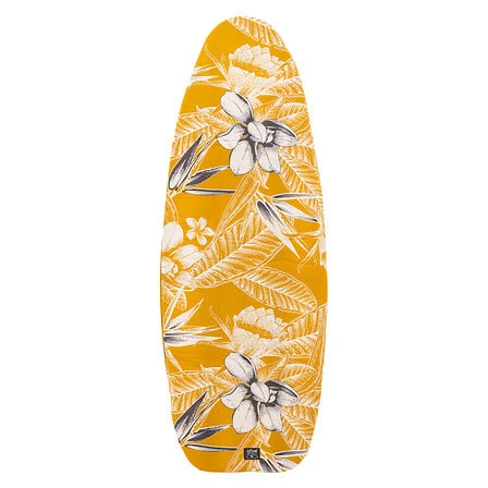 Ultra 5-Layer Ironing Board Cover Yellow with Print - Size Small