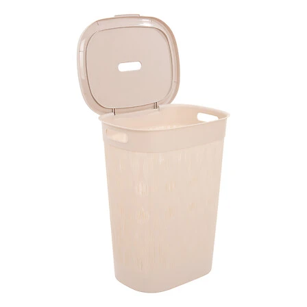Leaf Laundry Chest - 58 Litres - Beige