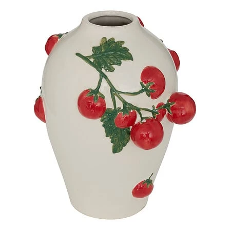 Vase Della Pasta Tomato Ceramic - Height 25.5 Centimeter