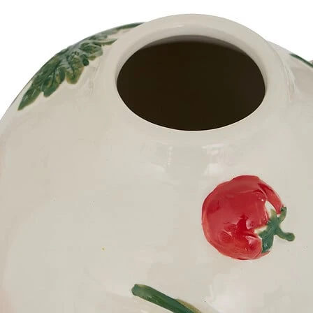 Vase Della Pasta Tomato Ceramic - Height 25.5 Centimeter