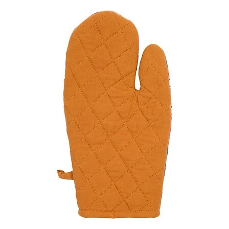 Glove and Pot Holder Tropical Printed Cotton