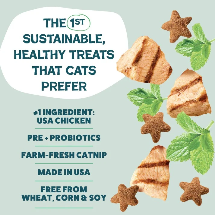 Catnip N Chill Chicken & Catnip Recipe Crunchy Cat Treats 2.5 oz