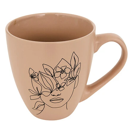 Mug Face - 500 Millilitre Assorted Colors
