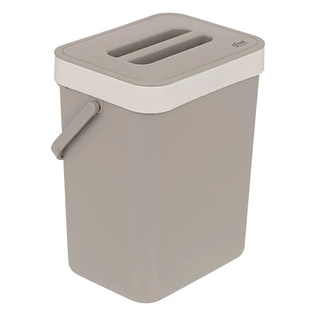 Compost Dustbin Plastic - Beige - 5 Liters