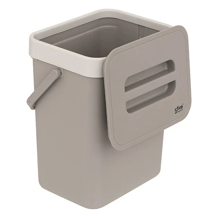 Compost Dustbin Plastic - Beige - 5 Liters