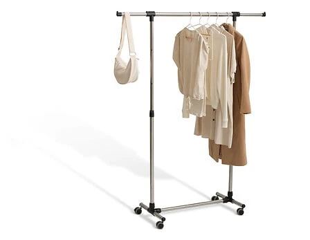 Venus Top-of-the-Range Single Clothes Rail