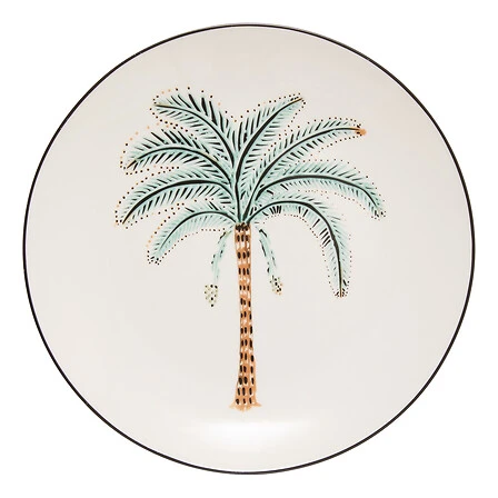 Dessert Plate The Palm Resort - Diameter 19 Centimeter