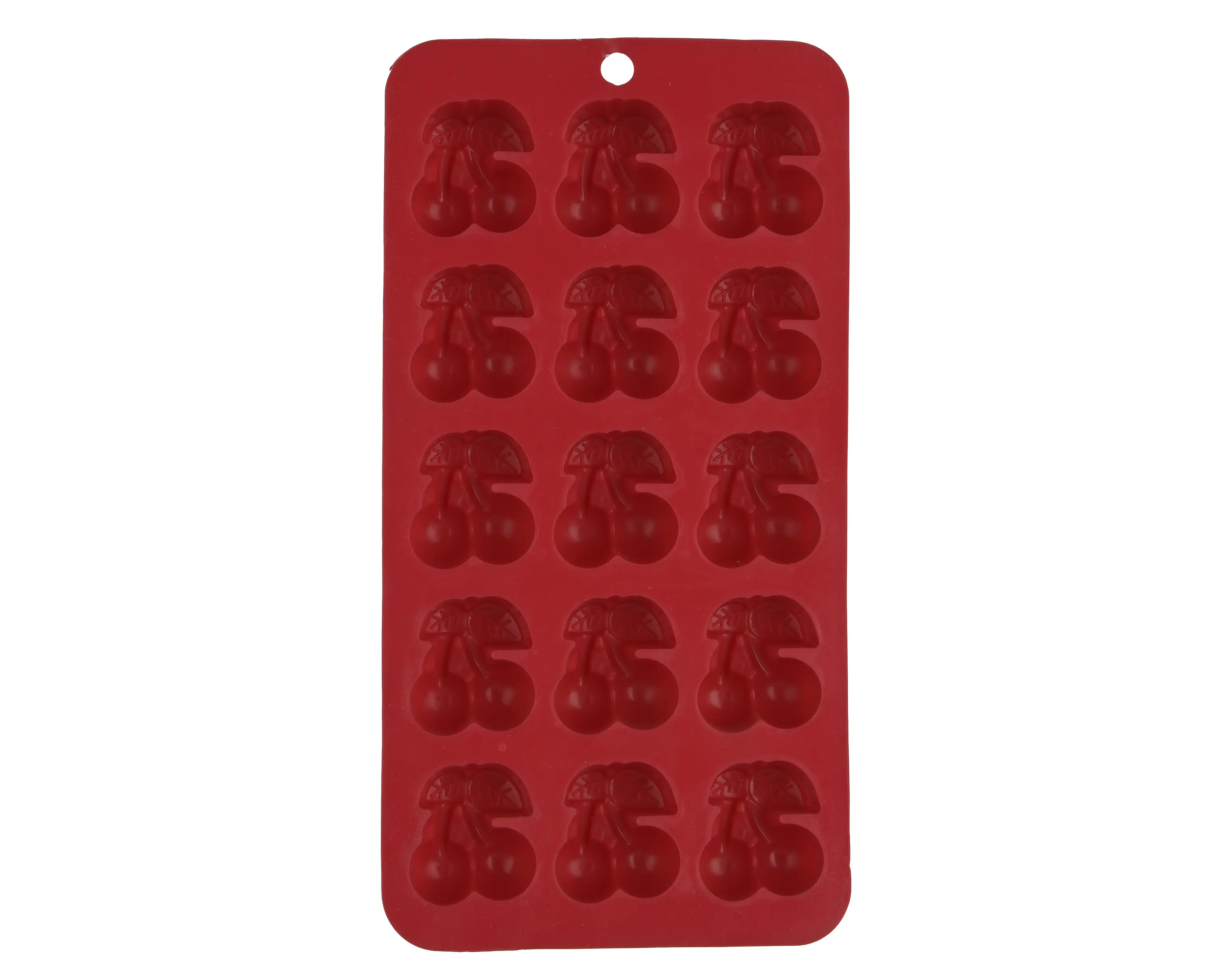 Silicone Ice Cube Maker - Red