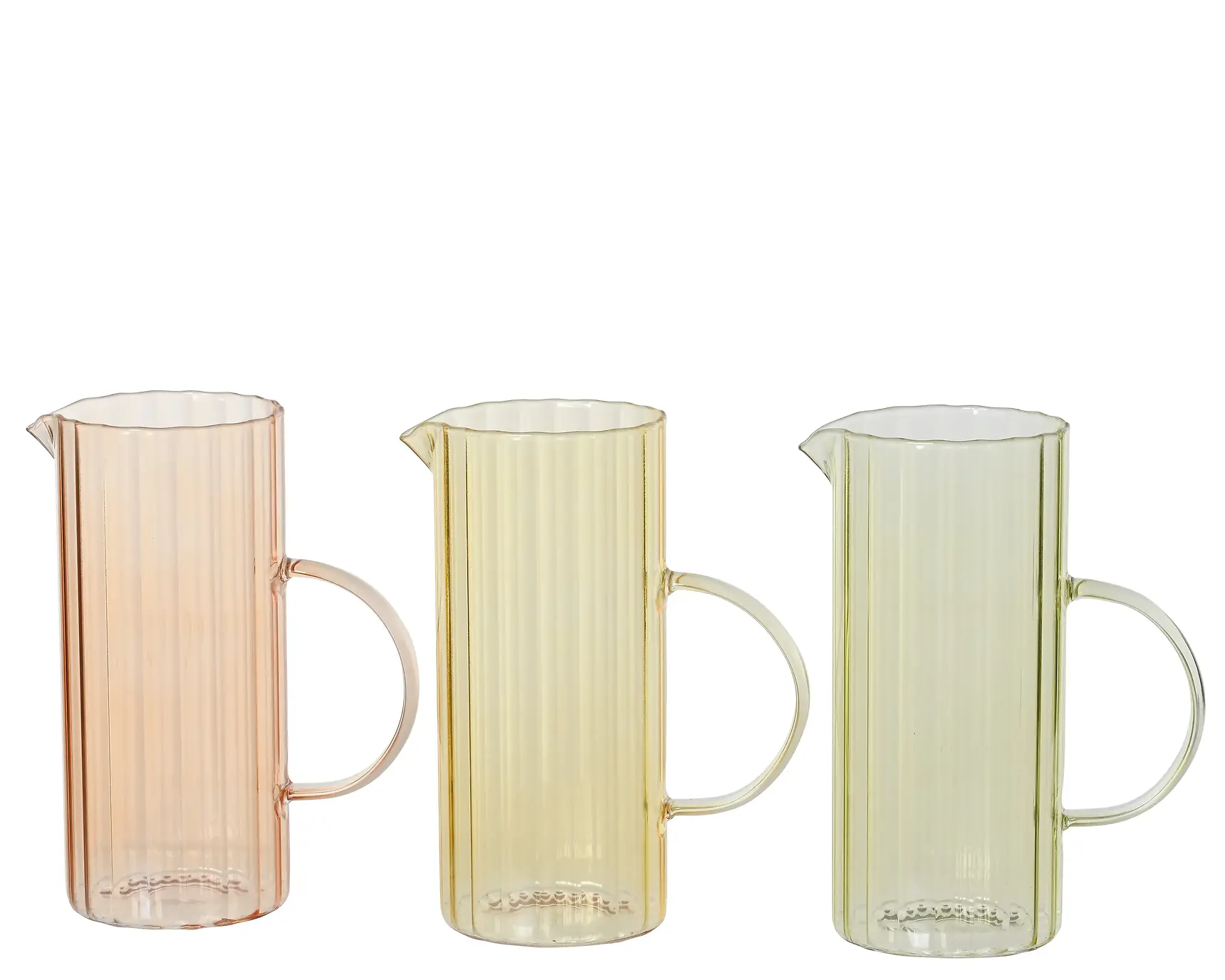 Glass Carafe – Assorted Colors