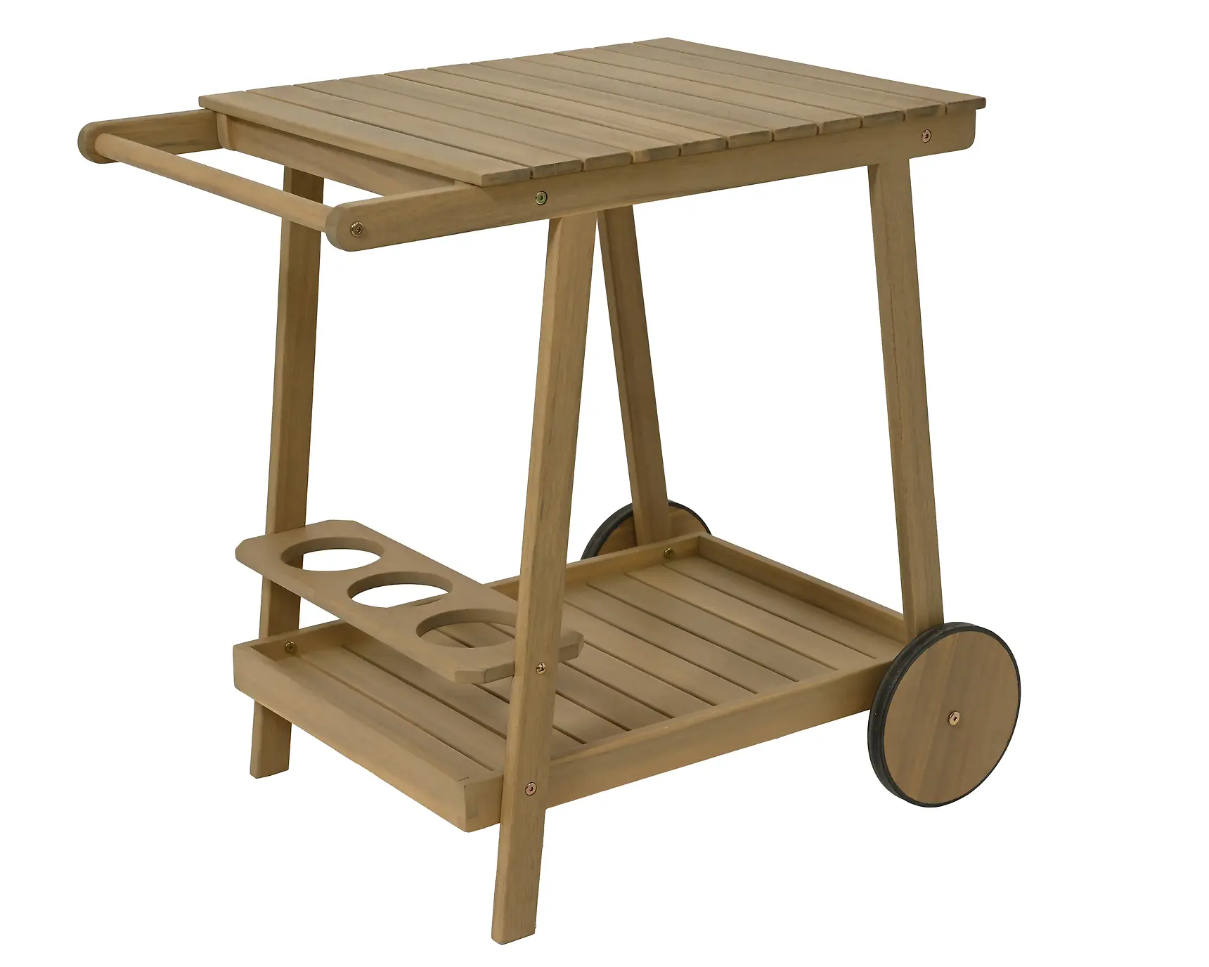 Outdoor Trolley Trento – Acacia Wood