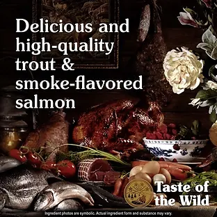 Canyon River Feline Recipe with Trout & Smoke-Flavored Salmon Dry Cat Food 5 lb