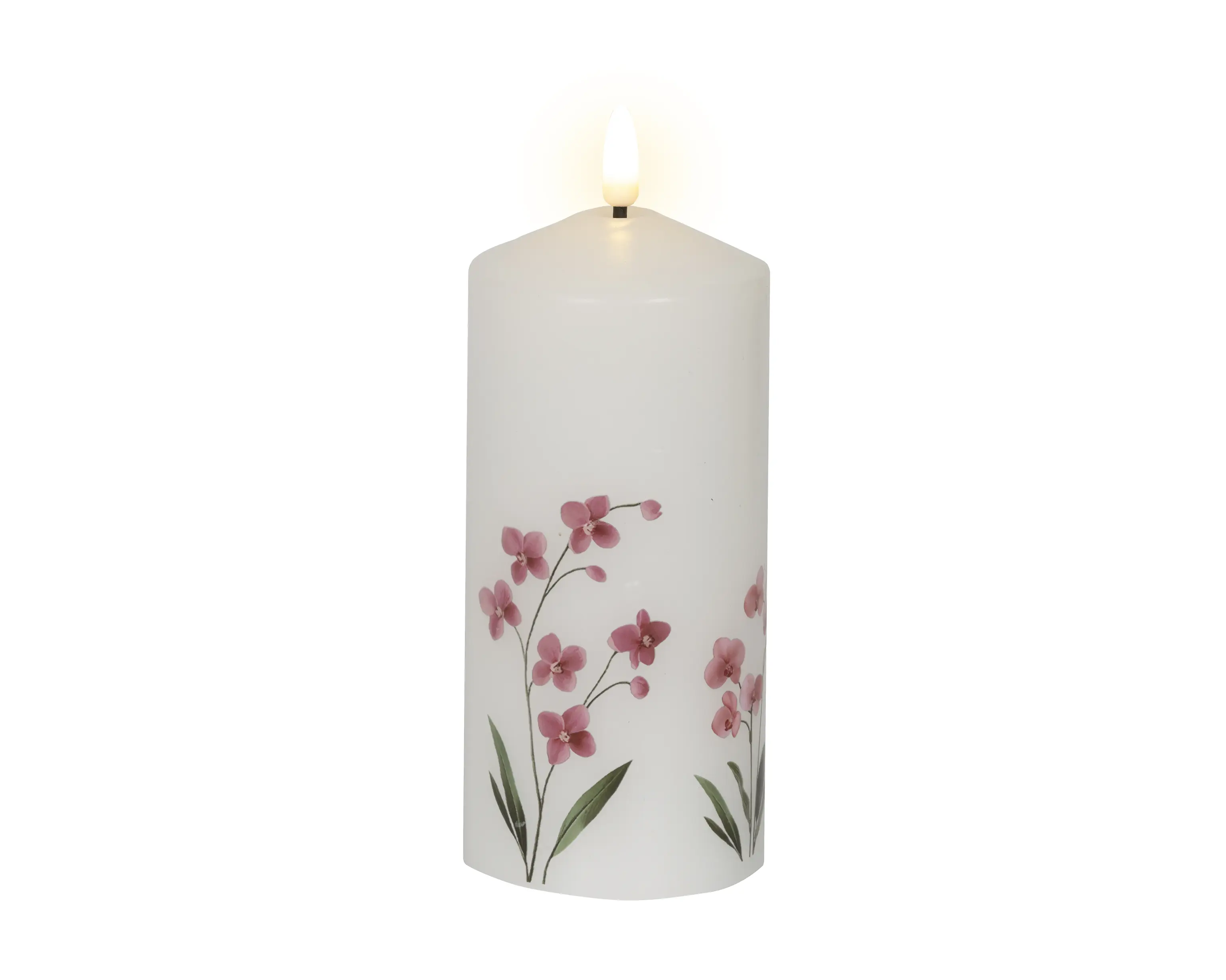 LED Wax Candle – Fire Flame Effect