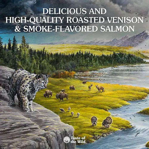 Rocky Mountain Feline Recipe with Venison & Smoke Flavored Salmon Dry Cat Food 5 lb