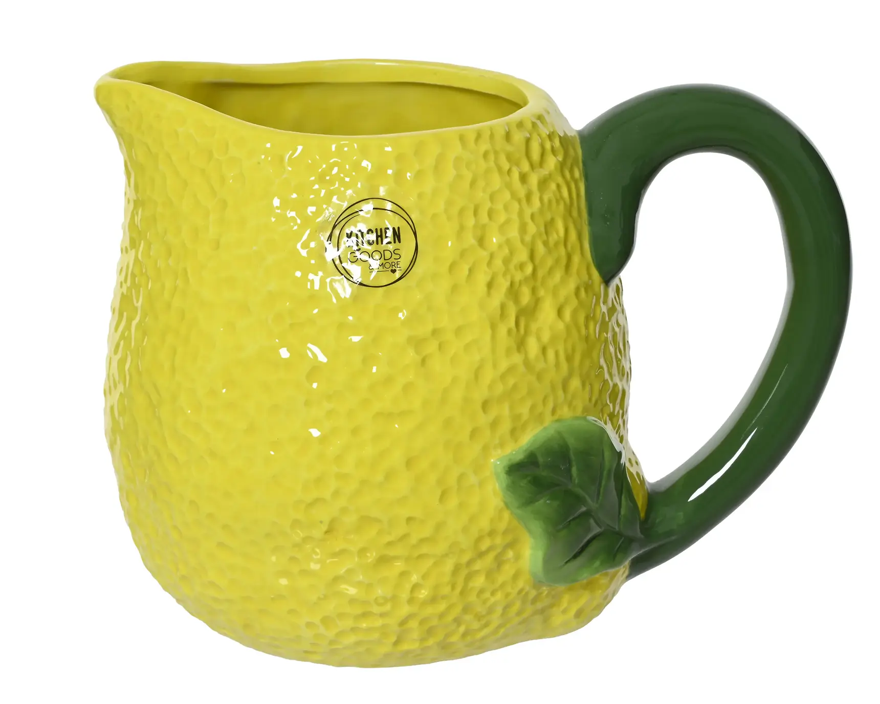 Drinking Jar –Yellow and Green