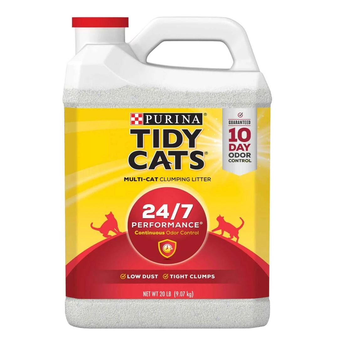 24/7 Performance Clumping Cat Litter 20 lb Jug