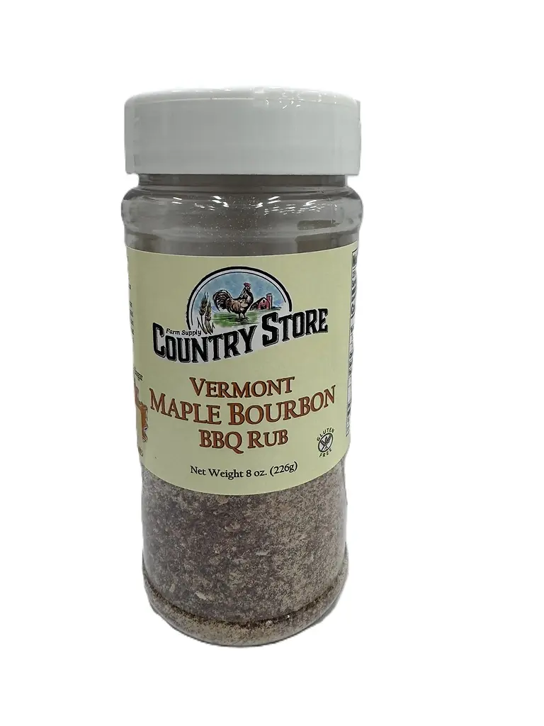 Country Store Vermont Maple Bourbon BBQ Rub 8 oz