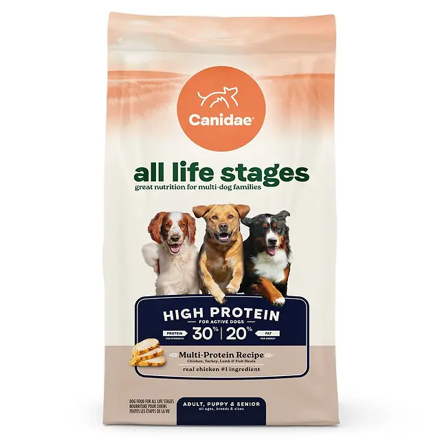 All Life Stages High Protein Multi-Protein Recipe Dry Dog Food 4 lb