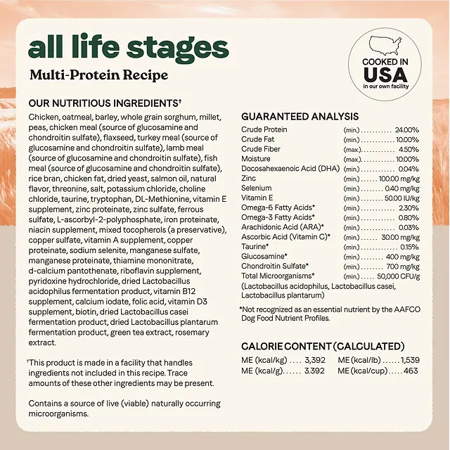 All Life Stages Multi-Protein Recipe Dry Dog Food 5 lb