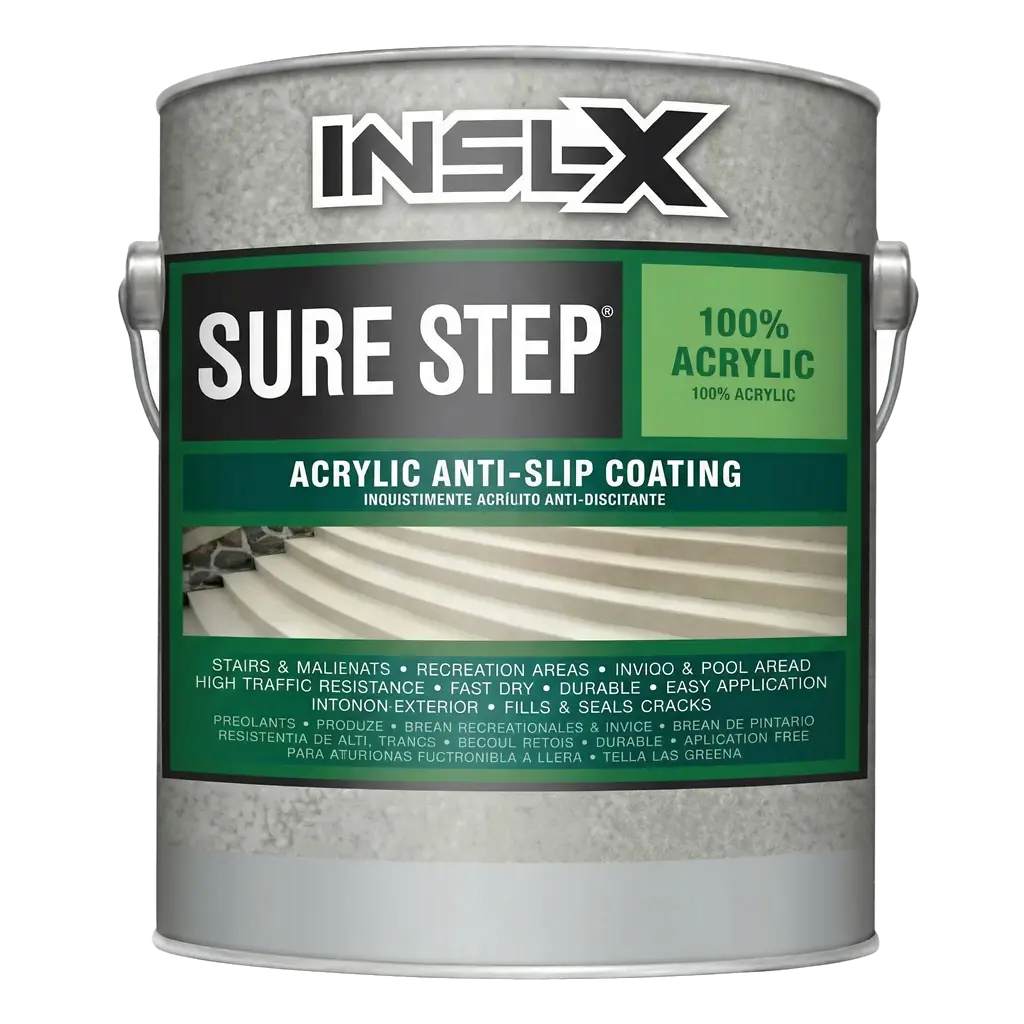 Sure Step Medium Gray Skid Resistant Concrete Paint, 1 Gallon
