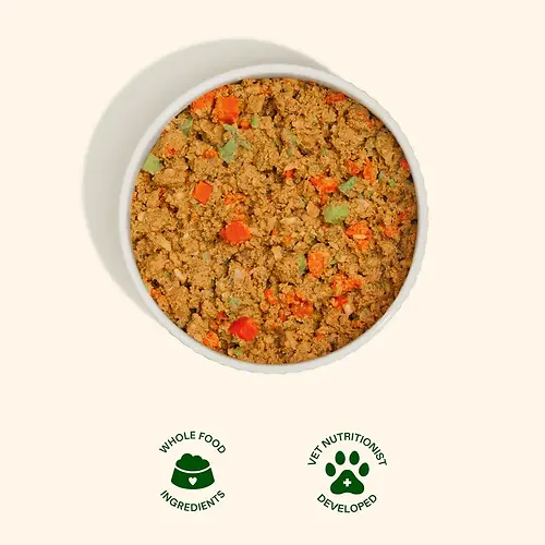 Beef Recipe Gently Cooked Frozen Fresh Dog Food 8.82 oz