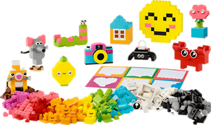 LEGO CLASSIC CREATIVE HAPPY BOX BUILDING SET