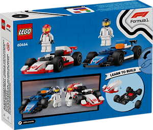 LEGO CITY F1® WILLIAMS RACING & HAAS F1 CAR TOYS